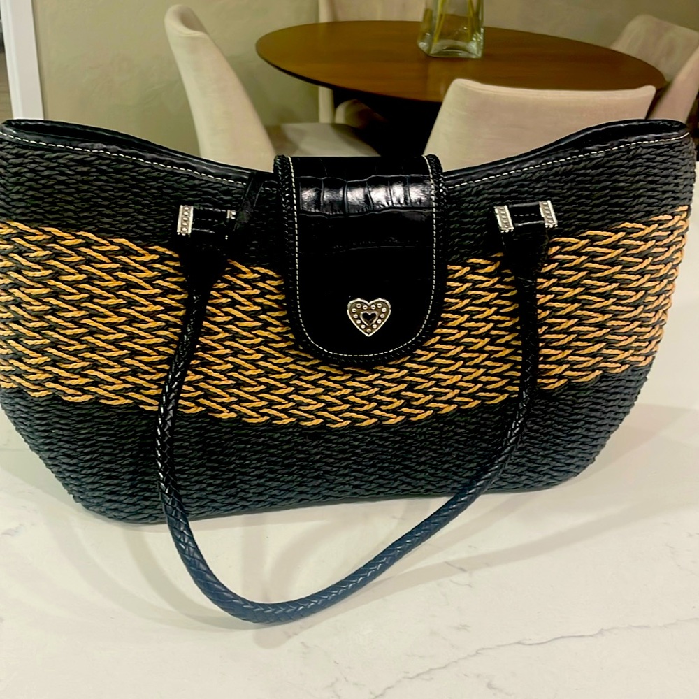 Brighton Straw Woven Shoulder bag